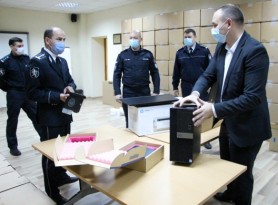 Poliția a primit de la UE echipament pentru subdiviziunile de investigații și de urmărire penală